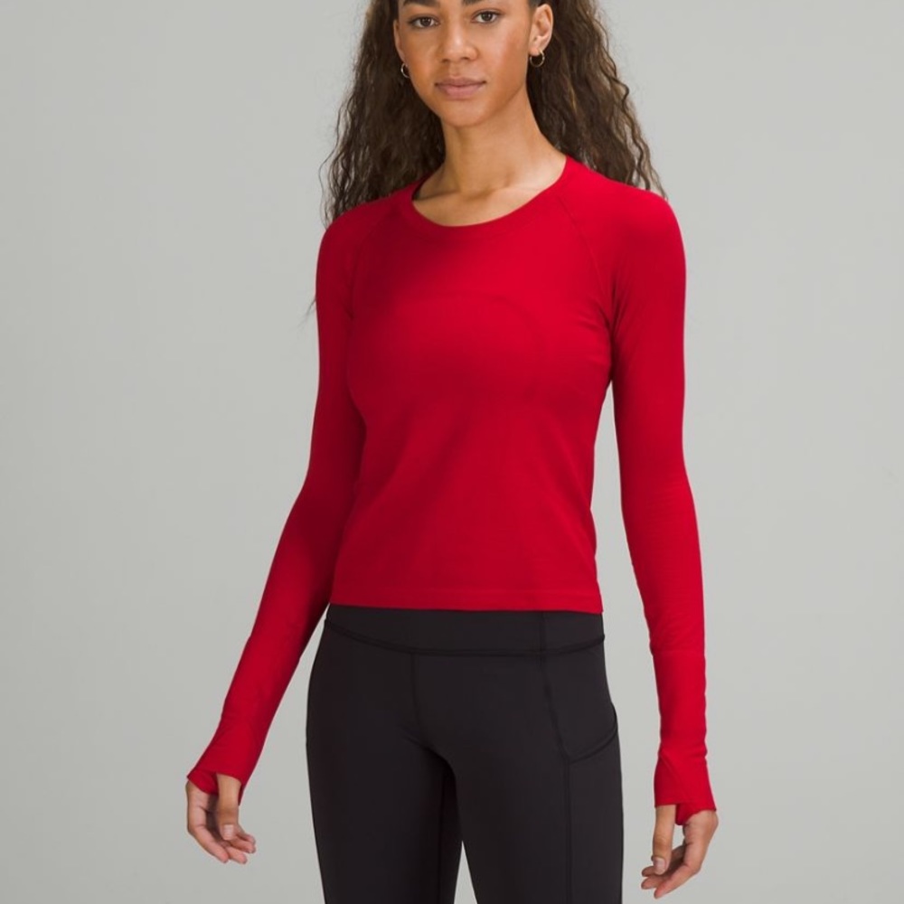 Lululemon Swiftly Longsleeve Race length New with tags sz8